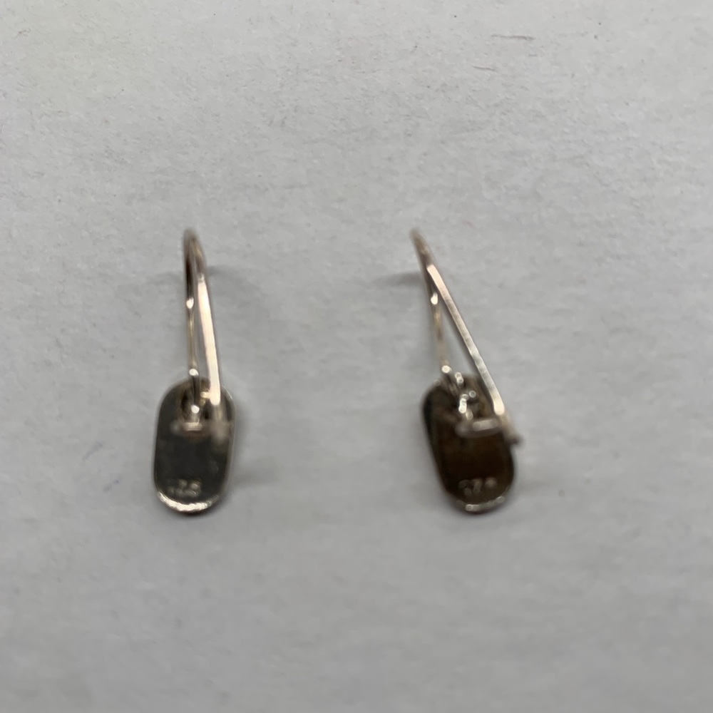 Handmade Sterling Silver Earring - Picture 2 of 2